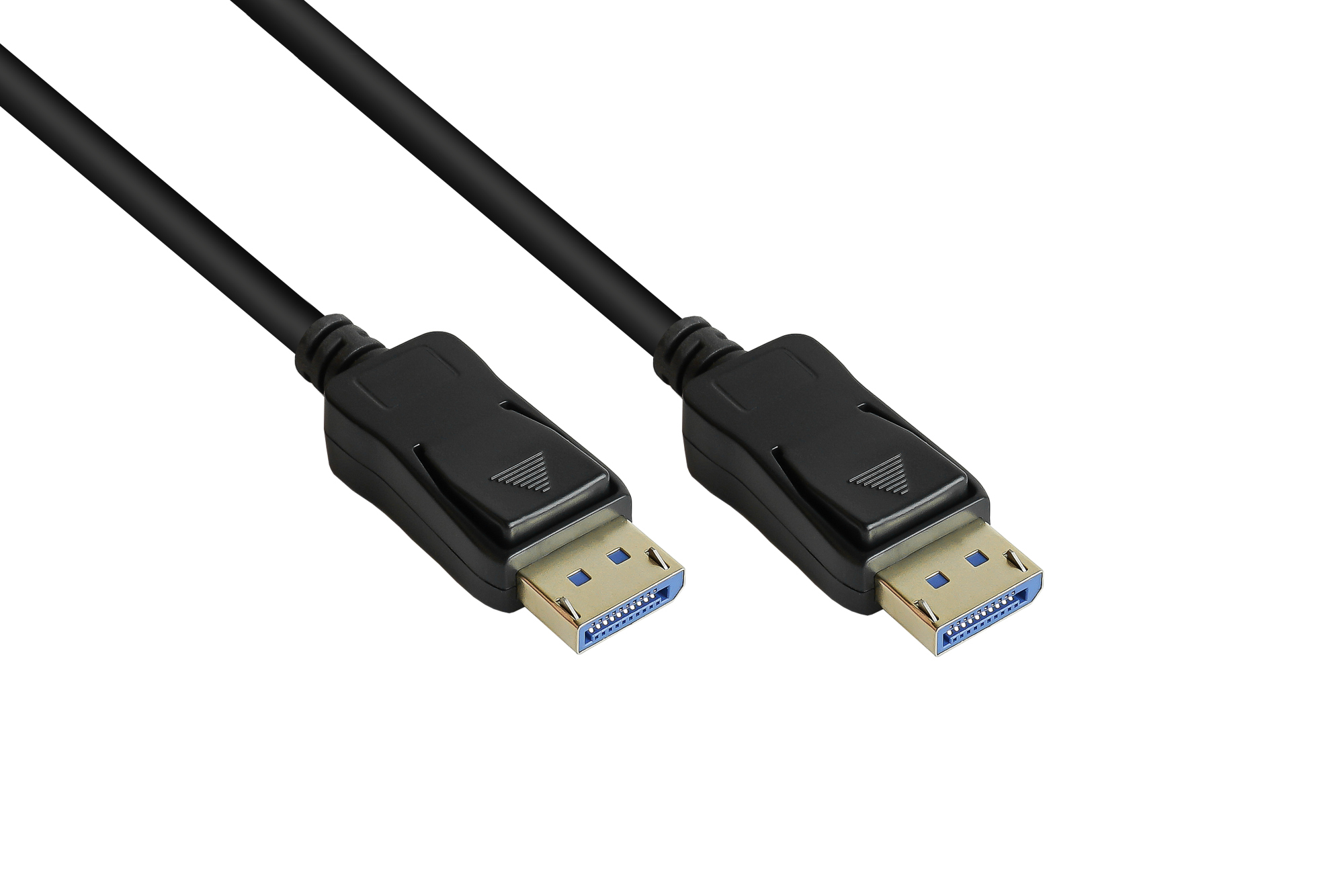 DisplayPort 2.0 Kabel, 54 Gbit/s, UHBR 13.5, 4K @240Hz / 8K @60Hz, Kupferleiter, schwarz, 1m