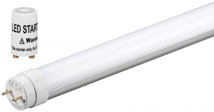 LED Röhre, 11W, 230V, 850 lm, 6000 K, (kalt-weiß), nicht dimmbar, A+, Abstrahlwinkel 120°