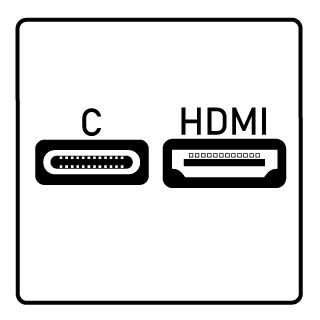 USB-C -> HDMI