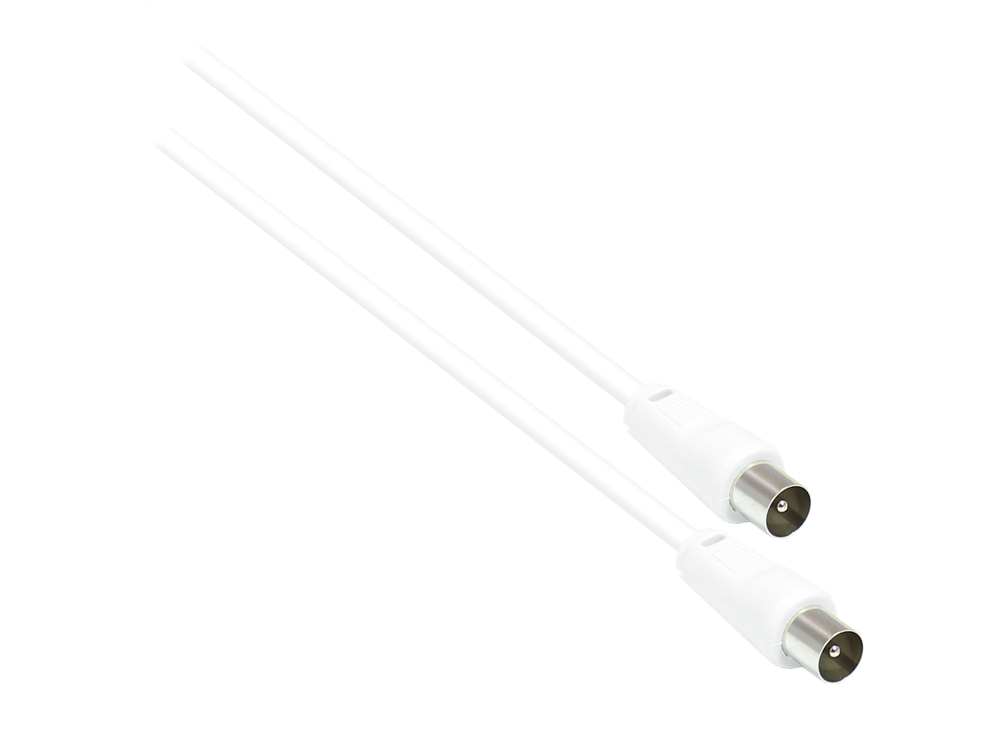 Antennenkabel, Koax/IEC Stecker beidseitig 2x geschirmt ( 