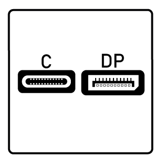 USB-C -> DisplayPort