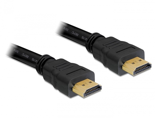 High-Speed-HDMI®-Kabel mit Ethernet, vergoldete Kontakte, 10m
