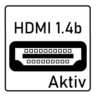 HDMI 1.4b (Aktiv)