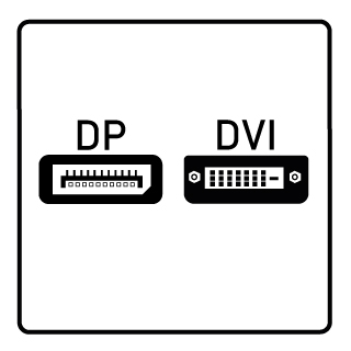 DisplayPort -> DVI