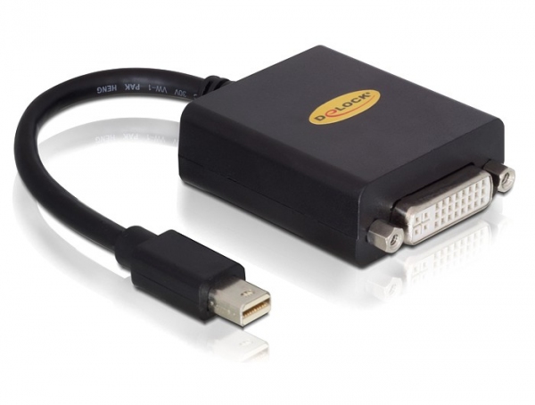 Adapter Mini Displayport Stecker zu DVI 24+5 Buchse
