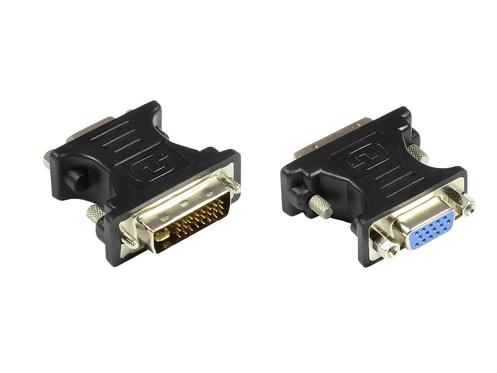 Adapter VGA-Buchse an DVI 24+5 Stecker