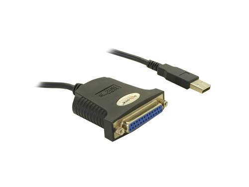 USB auf 25pol parallel Adapter, Länge: 0,9m