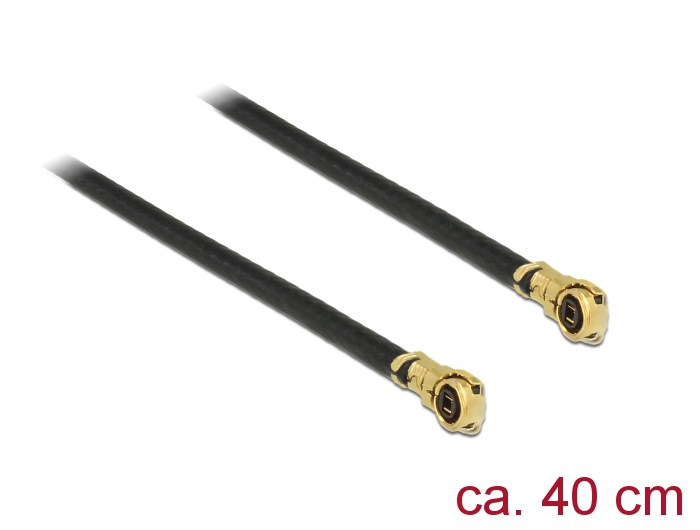 Antennenkabel MHF IV/HSC MXHP32 kompatibler Stecker an MHF IV/HSC MXHP32 kompatibler Stecker 0,4 m
