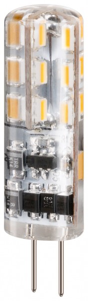LED Kompaktlampe, 1,2W, 12V, 80 lm, 2700 K, (warm-weiß), nicht dimmbar, A+, Abstrahlwinkel 320°