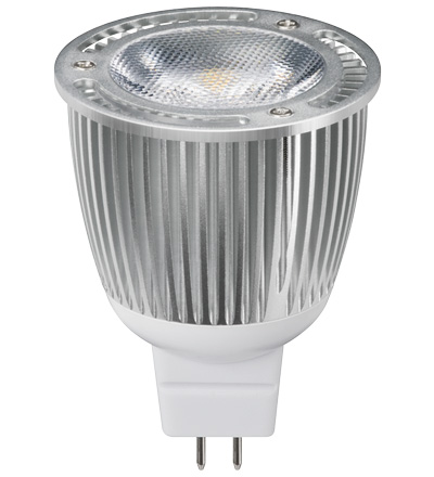 LED Spotlampe MR16 Daylight Weiß, Sharp Mini ZENI Chip LED, 280lm, 6,8W, 230V, 5000K
