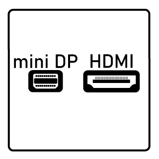 mini DisplayPort -> HDMI